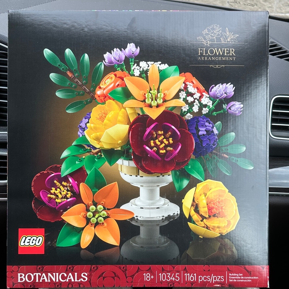 Lego 10345 Flower Arrangement Botanicals Building set 1161pcs New
